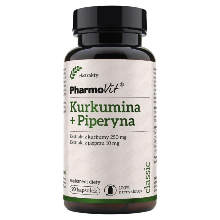 PharmoVit Classic Kurkumina + Piperyna Kapsułki