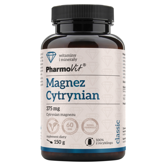 PharmoVit Classic Magnez Cytrynian 375 mg Proszek