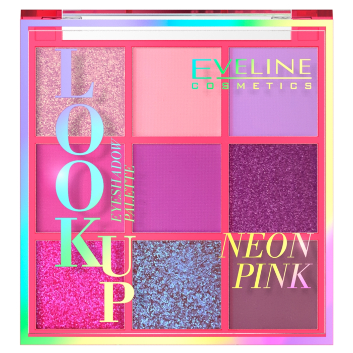 Eveline Look Up Paleta cieni do powiek Pastelowa