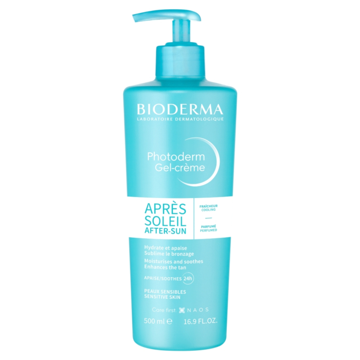 Bioderma Photoderm Apres-Soleil Łagodzący żel-krem przedłużający opaleniznę, 500 ml