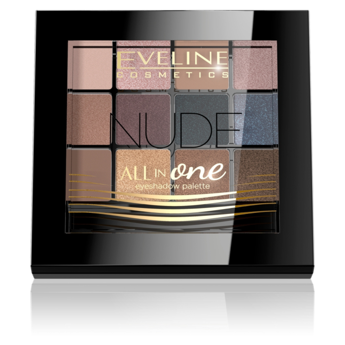 Eveline Paleta cieni do powiek All In One Nude