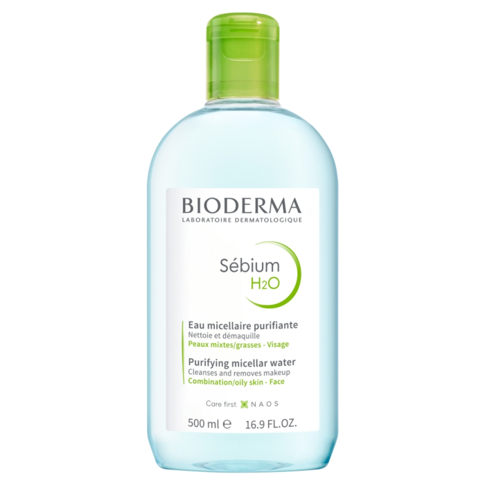 Bioderma Sebium H2O Płyn micelarny do skóry tłustej i mieszanej, 500 ml