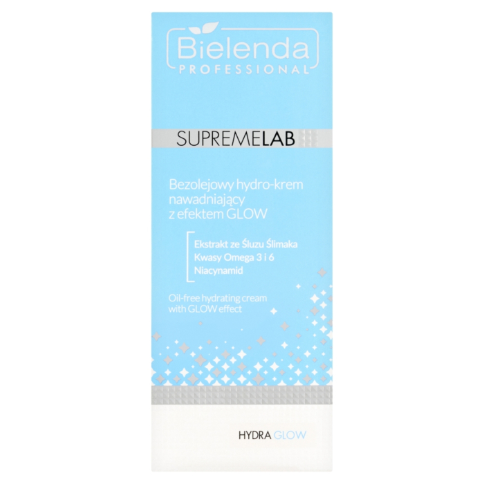 Bielenda Professional Supremelab Hydra Glow Bezolejowy hydro-krem nawadniający