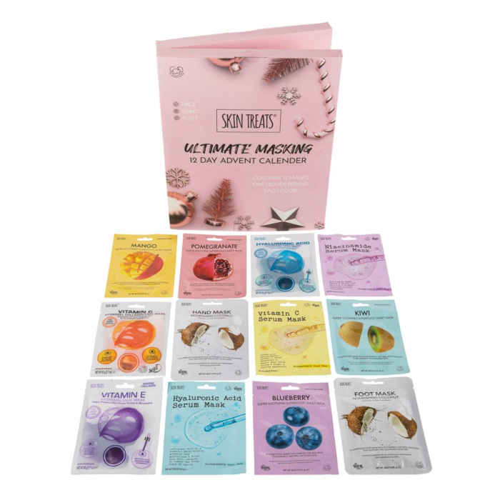 Skin Treats Kalendarz adwentowy 12 dni, 12 elementów