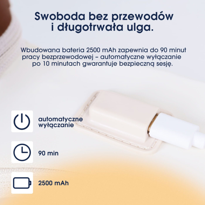ZENT HandSense Masażer 6D Shiatsu do karku i pleców z podgrzewaniem do 45°C, hands-free
