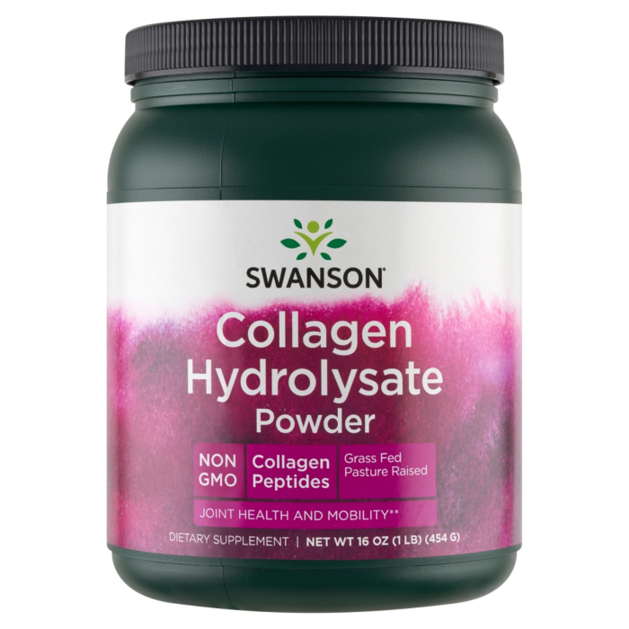 Swanson Hydrolizowany Kolagen w proszku Peptydy kolagenowe 
