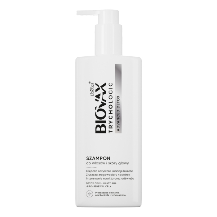 L'biotica Biovax Advanced Detox Trychologic Szampon do włosów i skóry głowy  