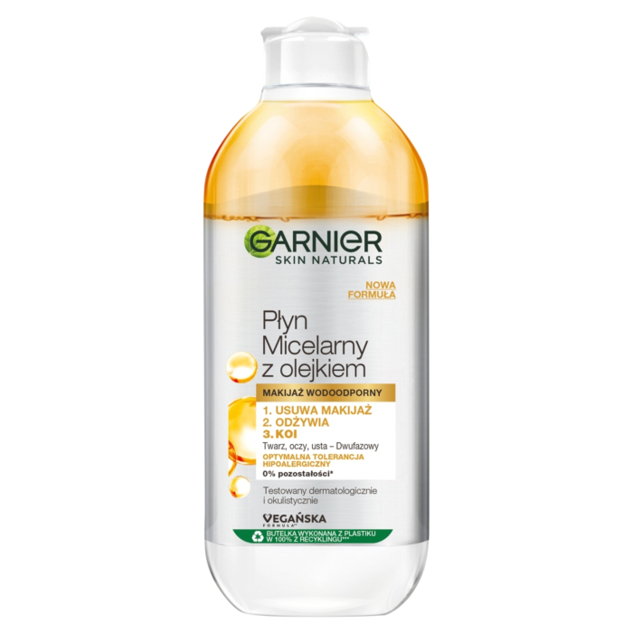 Garnier Skin Naturals płyn micelarny z olejkiem 