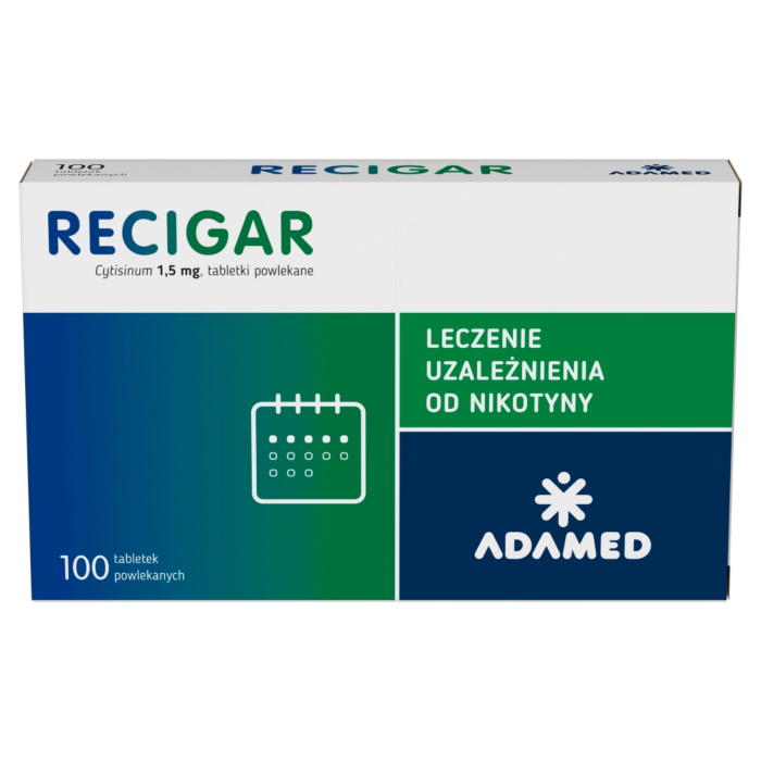 Recigar, Leczenie uzależnienia od nikotyny, Tabletki powlekane