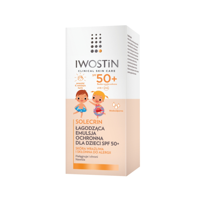 Iwostin Solecrin Lekka emulsja ochronna dla dzieci SPF 50+ 