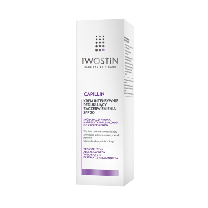 Iwostin Capillin Krem intensywnie redukujący zaczerwienienia SPF 20
