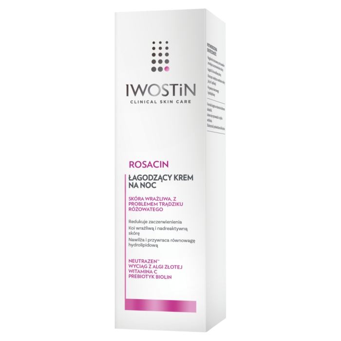 Iwostin Rosacin Krem na noc zmniejszający rumień