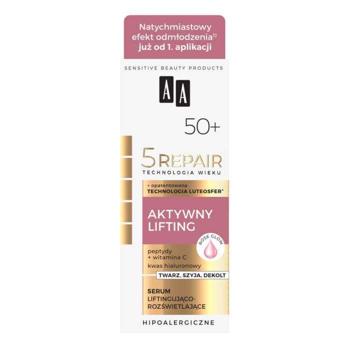 AA Technologia Wieku 5Repair 50+ Aktywny Lifting Serum liftingująco-rozświetlające