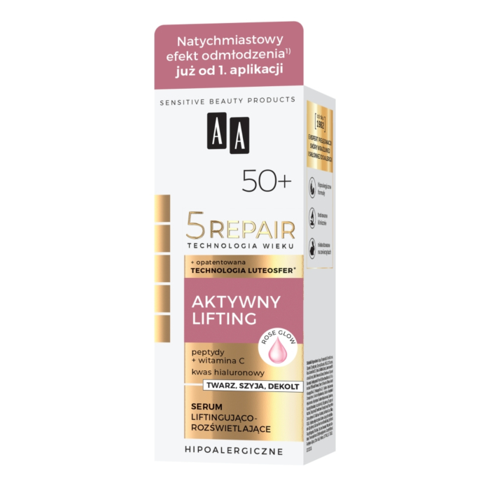 AA Technologia Wieku 5Repair 50+ Aktywny Lifting Serum liftingująco-rozświetlające