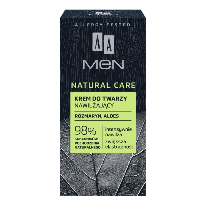 AA Men Natural Care Krem do twarzy nawilżający