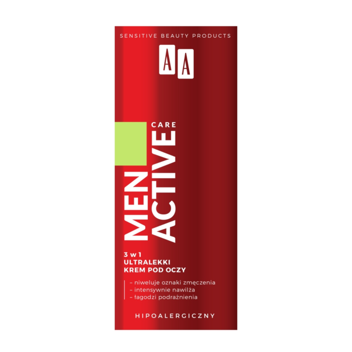 AA Men Active Care Ultralekki krem pod oczy 3w1 