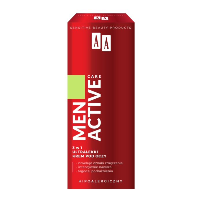 AA Men Active Care Ultralekki krem pod oczy 3w1 
