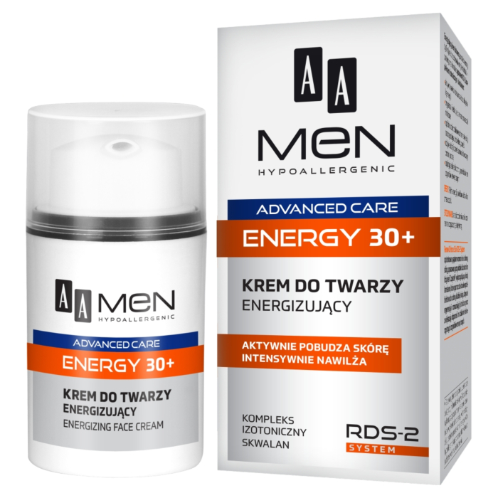 AA Men Advanced Care 30+ Energy Krem do twarzy energizujący