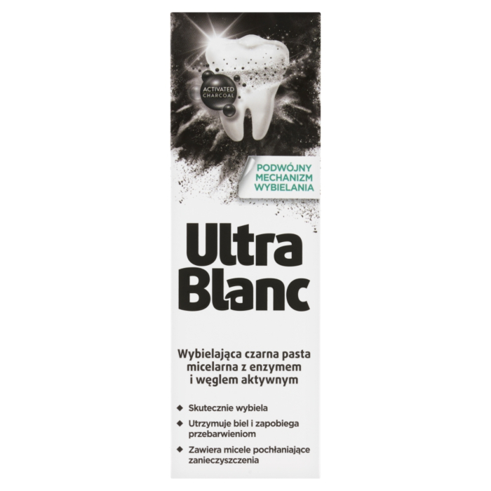 Ultrablanc Wybielająca Czarna Pasta do zębów