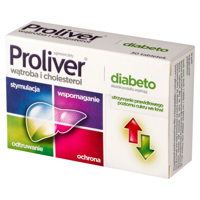 Proliver Diabeto, Tabletki