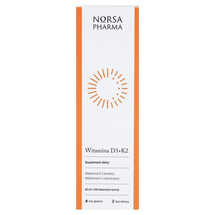 Norsa Pharma Witamina D3 +K2, płyn, 50 ml