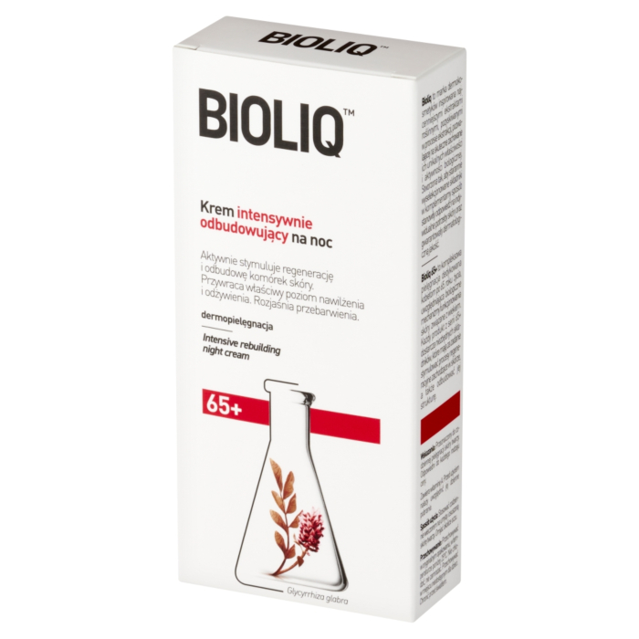 Bioliq 65+ Krem intensywnie odbudowujący na noc