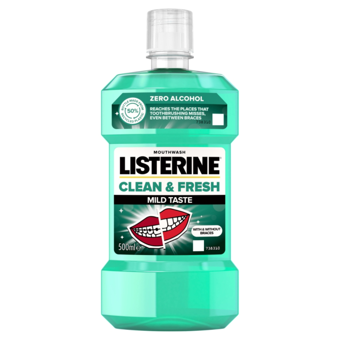 Listerine Płyn do płukania Jamy Ustnej Clean & Fresh