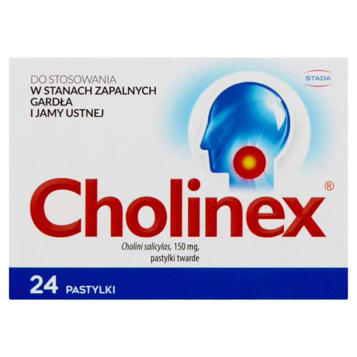 Cholinex 150 mg, 24 Pastylki twarde