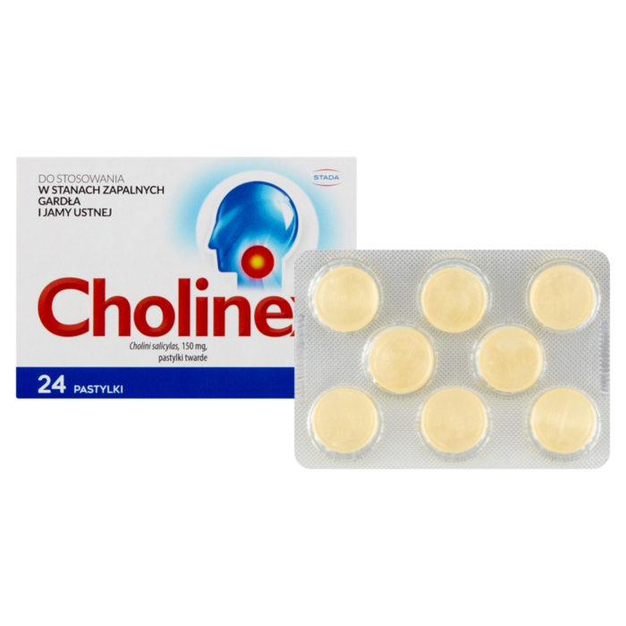 Cholinex 150 mg, 24 Pastylki twarde