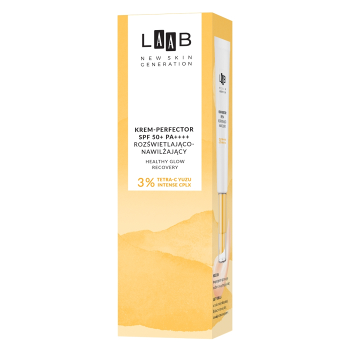 AA LAAB Tetra-C Yuzu Krem-perfector rozświetlająco-nawilżający SPF50 PA++++ 