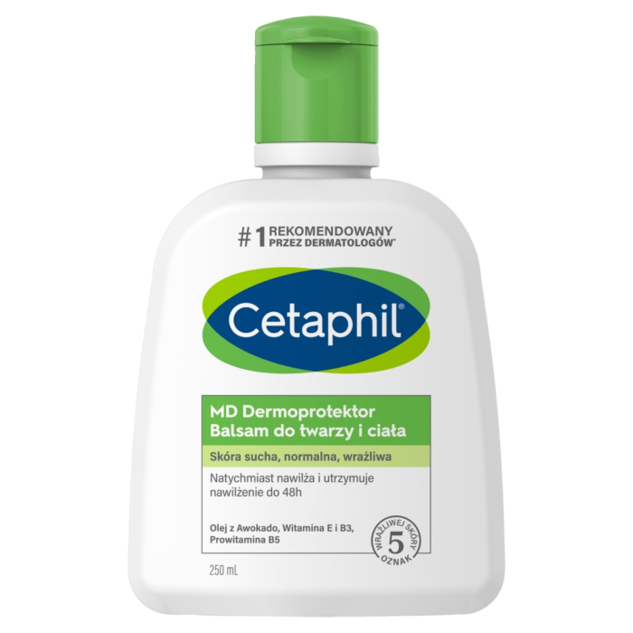 Cetaphil MD Dermoprotektor Balsam nawilżający do twarzy i ciała, 250ml