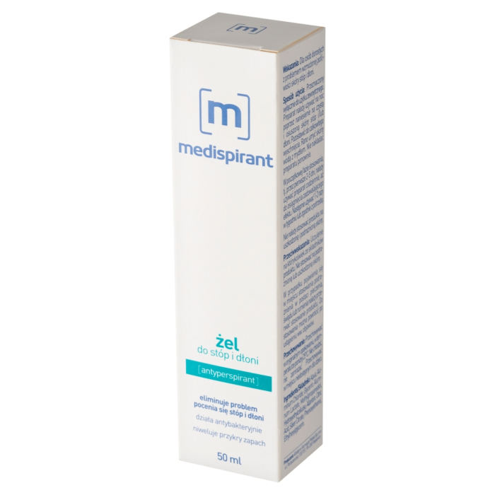 Medispirant, Żel do stóp i dłoni, 50 ml