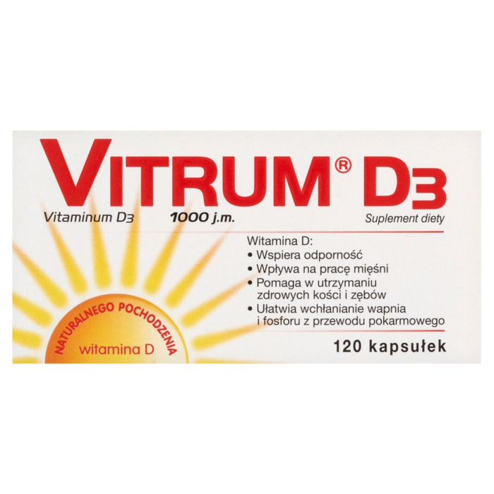 Vitrum D3 1000 j.m., Kapsułki