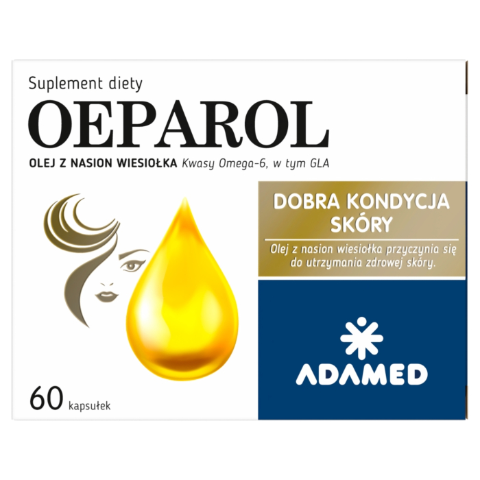 Oeparol Olej z nasion wiesiołka Kapsułki, 60 szt.