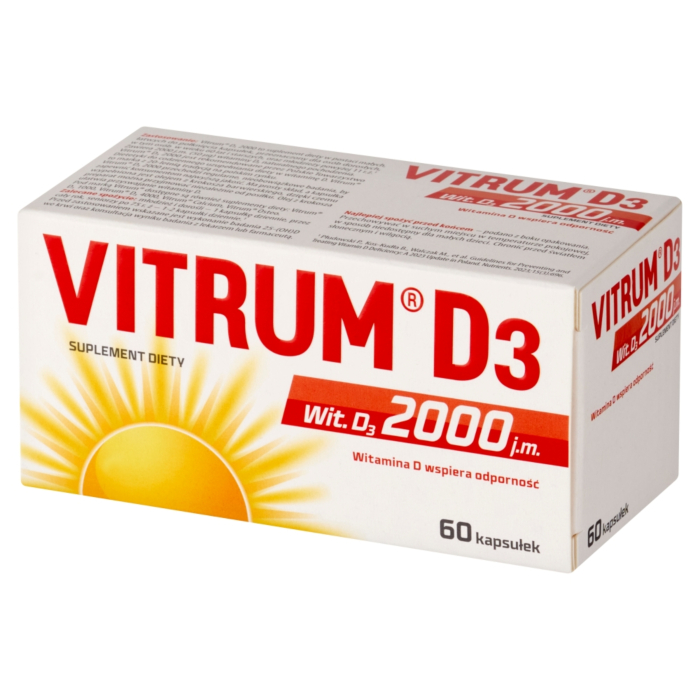 Vitrum D3 2000 j.m. Kapsułki