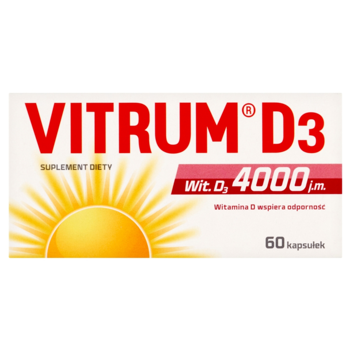 Vitrum D3 4000 Kapsułki