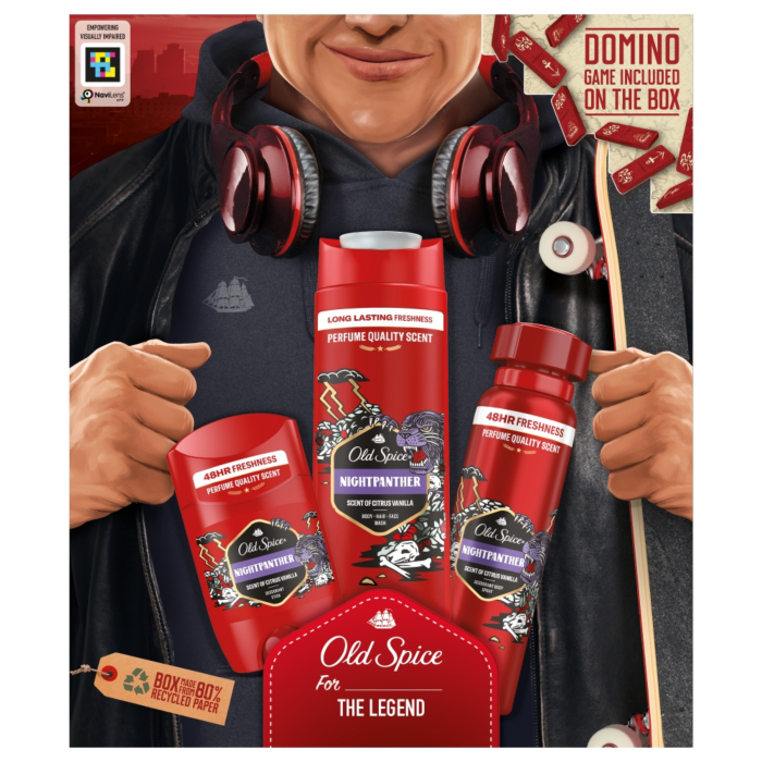 Old Spice Zestaw City Explorer (deo sztyft + deo spray + żel pod prysznic)