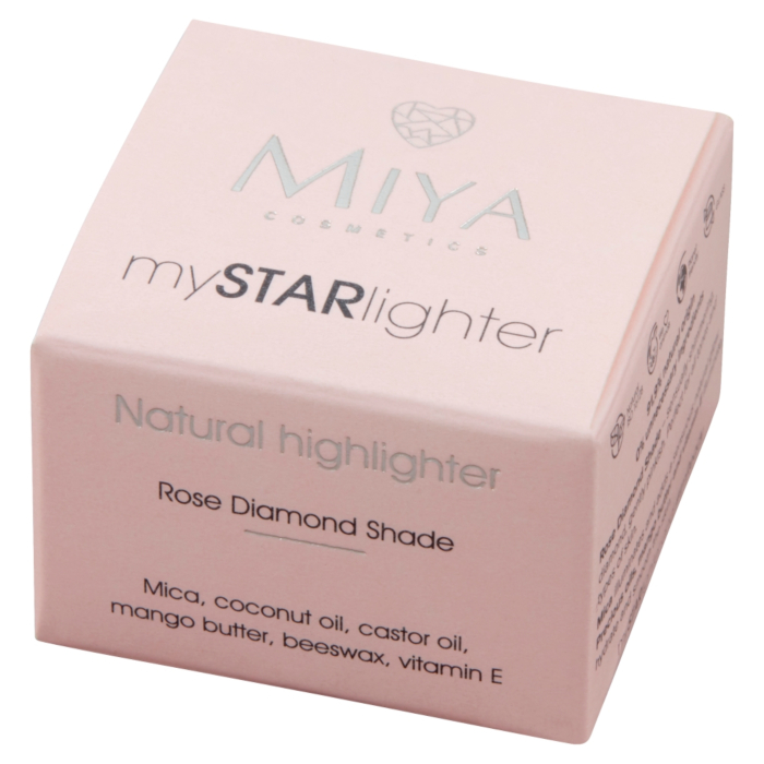 Miya mySTARlighter Naturalny rozświetlacz Rose Diamond