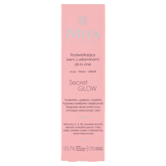 Miya SecretGLOW Rozświetlający krem z witaminami all-in-one
