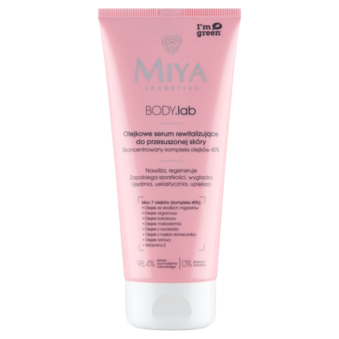 Miya Body.Lab Olejkowe Serum Rewitalizujące do Przesuszonej Skóry