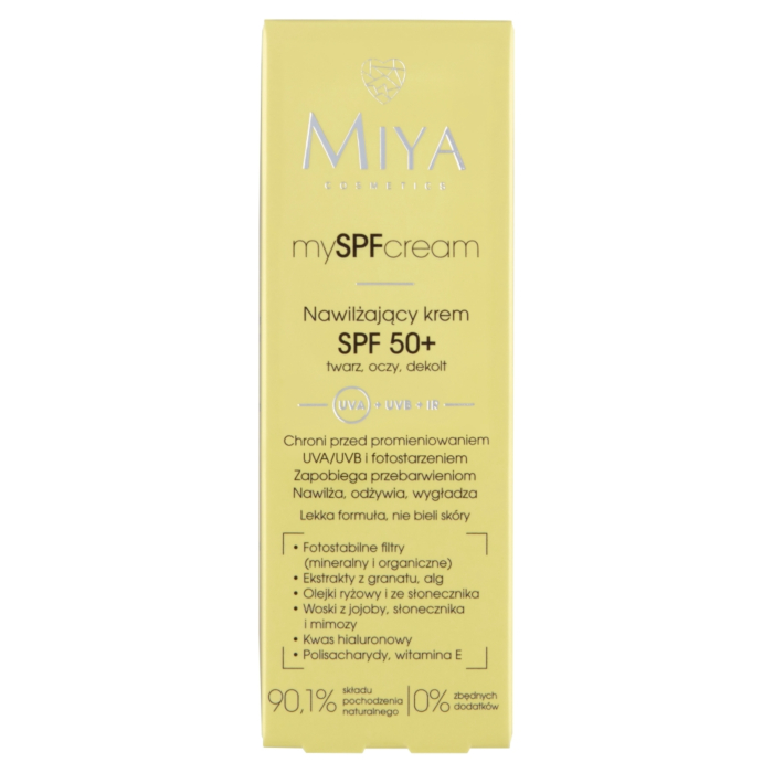 Miya MySPF Cream Nawilżający krem SPF 50+ 