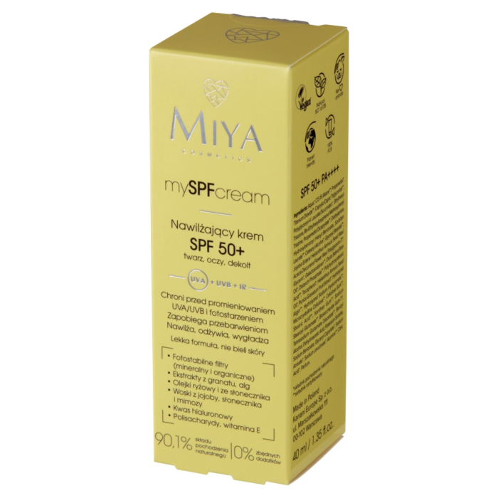 Miya MySPF Cream Nawilżający krem SPF 50+ 