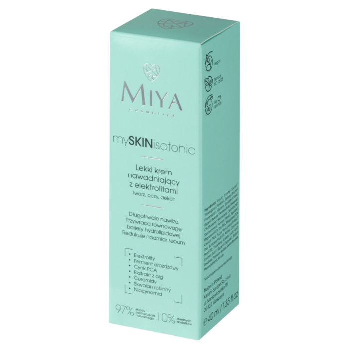 Miya Myskinisotonic Lekki Krem Nawadniający z Elektrolitami