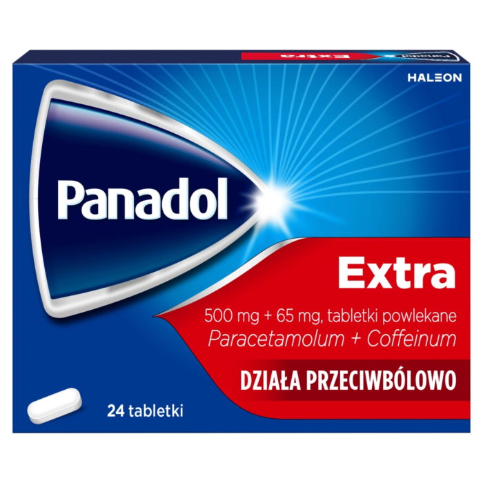 Panadol Extra 500 mg + 65 mg 24 Tabl.