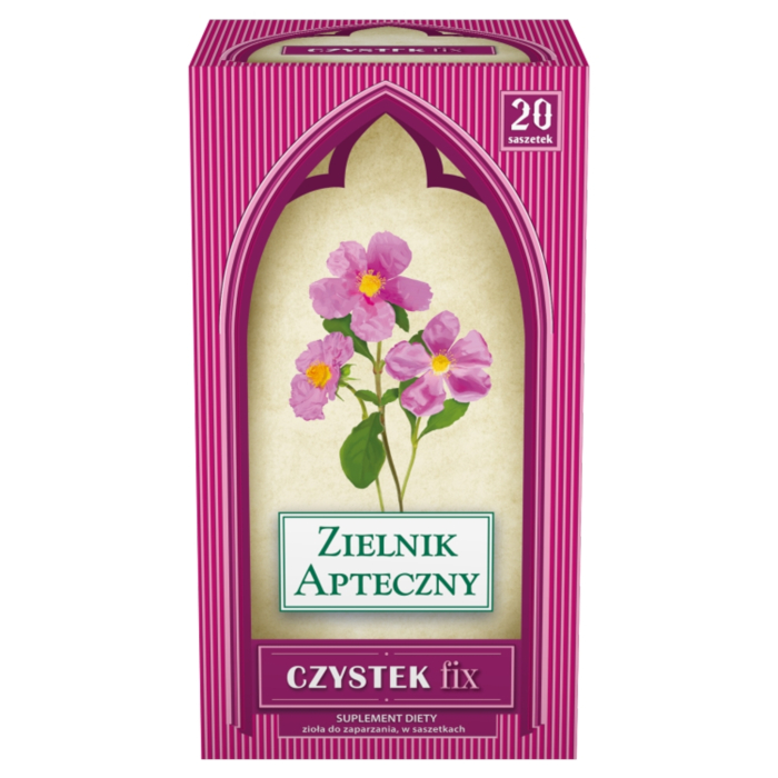 Herbapol Zielnik Apteczny Czystek, Zioła w saszetkach do zaparzania