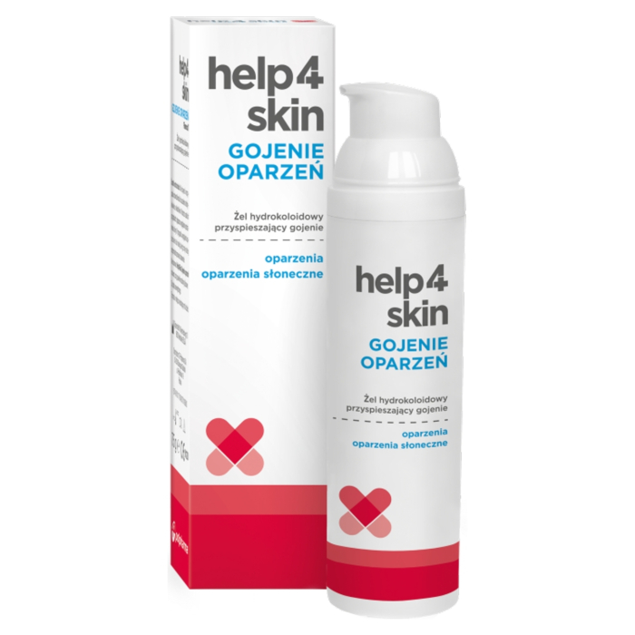 Help4Skin Gojenie Oparzeń Żel hydrokoloidowy, 75 g