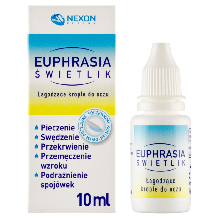 Euphrasia Świetlik, Łagodzące krople do oczu