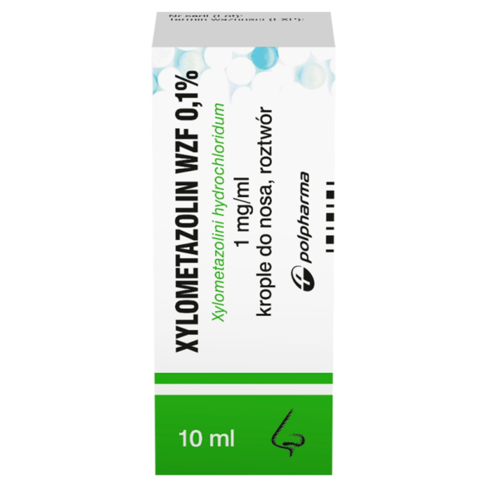 Xylometazolin WZF 0.1% Krople do nosa