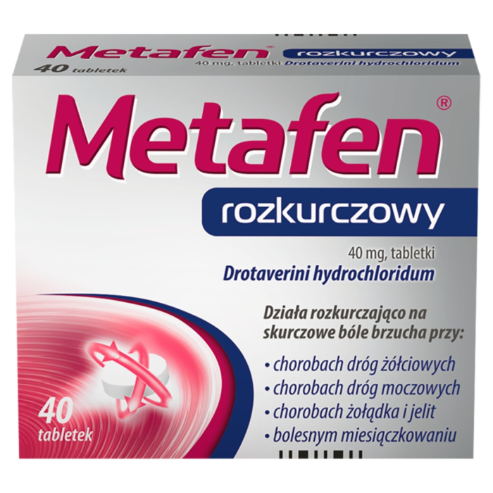 Metafen rozkurczowy 40 mg 40 tabl.