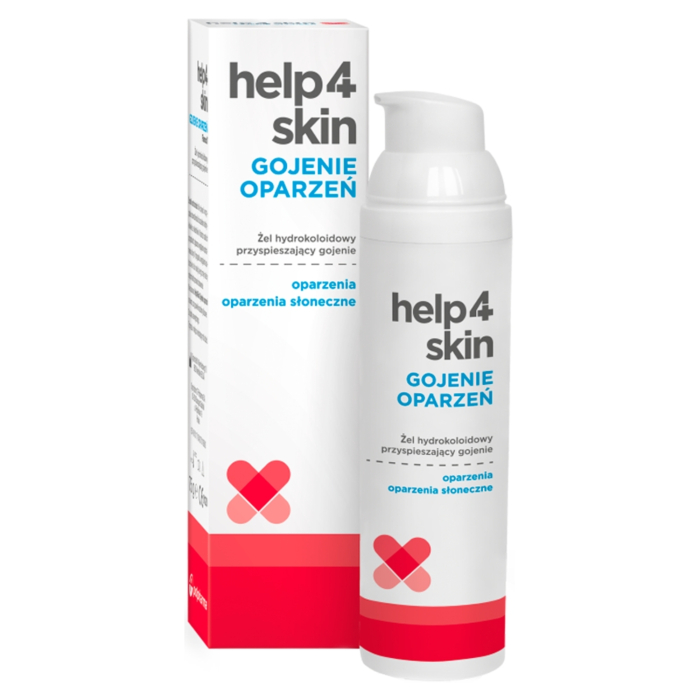 Help4Skin Gojenie Oparzeń Żel hydrokoloidowy, 75 g